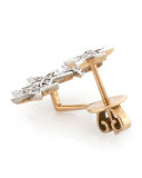 Wonder Woman White Diamond Stars Ear Jacket
