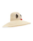 Cheeky Straw Hat, Natural