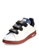 Stan Smith Triple-Strap Colorblock Sneaker, Cream/Blue/Brown