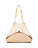 Ai Medium Reversible Colorblock Tote Bag