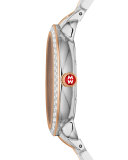 16mm Serein Diamond Cocoa Watch Head, Two-Tone