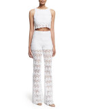 Kai Crocheted Lace Pants