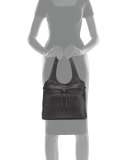 Zoe Small Carryall Tote Bag, Black