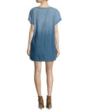 The Denim Tee Dress, Seto