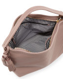 orchard street natalya small hobo bag, porcini