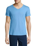 V-Neck Short-Sleeve T-Shirt, Riviera