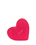 be mine heart coin purse, red/multi