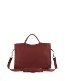 Blackout City AJ Shoulder Bag, Bordeaux
