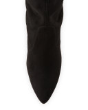 Alllegs Ultrastretch Over-the-Knee Boot, Noir