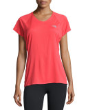 Better Than Naked Short-Sleeve Training T-Shirt, Melon Red/Moonlight