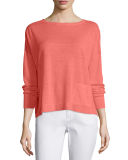 Classic Long-Sleeve Lightweight Box Top