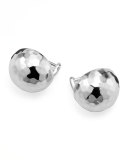 Sterling Silver Glamazon Pinball Clip-On Earrings