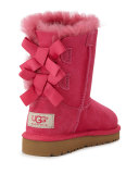 Bailey Boot with Bow, Cerise, 6T-12T