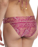 Bia Cinched Swim Bottom, Boho