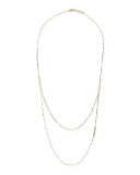 14k Yellow Gold Tri-Bar Necklace