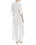 Windsong Chiffon Bridal Robe, Ivory