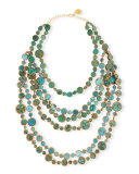 Turquoise Multi-Strand Necklace