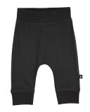 Blue Stretch Jersey Track Pants, Black, Size 3-18 Months