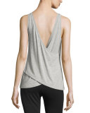 Cora Cross-Back Knit Tee