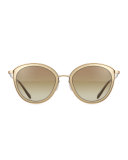 Gwynne Lens-in-Lens Mirror Sunglasses