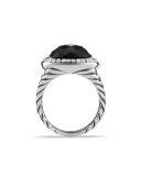 Albion Ring with Onyx and Diamonds