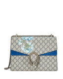 Dionysus GG Blooms Medium Shoulder Bag, Blue/Multi