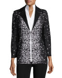 Luxe Leopard-Print Jacket