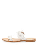 Lauren Double-Strap Sandal, White