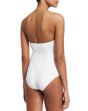 Essentials Bandeau-Top One-Piece Swimsuit