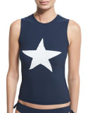 Santorini Star Sleeveless Rashguard