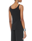 Silk Jersey Long Cami