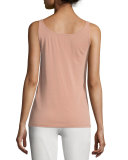 Silk Jersey Long Slim Camisole