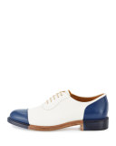 The Smythe Leather Cap-Toe Oxford Shoe