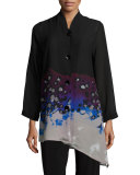 In The Mix Angled Blouse, Petite