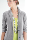 Soft Scoop-Neck Tank, Lime 