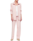Long Sleeve Jog Jacket, Petite
