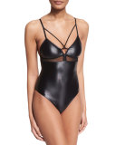 Alliance One-Piece Swimsuit, Black