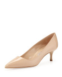 BB Patent Leather Pump, Nude