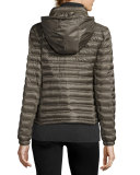 Jack Lightweight Packable Short Puffer, Gray