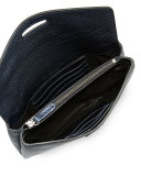 Mini Envelope Crossbody with Monili Closure, Blue