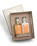 Orange Blossom Hand Wash & Moisturizer Gift Set with Tray 