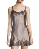 Lolita Scalloped Silk Chemise