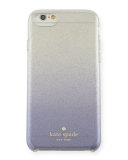 glitter ombre iPhone 7 case, nightlife blue