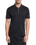 Quarter-Zip Polo Shirt