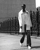 LS OVERSIZED COLLAR CVRD PLK