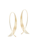 Bond Small Vanity Hooked on Hoop Earrings in 14K Rose Gold