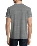 Waves Crewneck T-Shirt, Gray