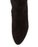 Raffaela Weatherproof Knee Boot, Black