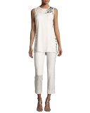 Luxe Linen Slim Pants 