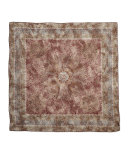 Cashmere-Silk Scialle Nur Soffio Scarf, Woodrose